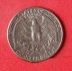 USA  1/4  DOLLAR  1989 D   KM# A164a  -    (Nº12867) - 1932-1998: Washington