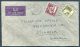 1945 Tel Aviv Airmail Cover - Palestine Office, Stockholm, Sweden - Palestine