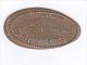 Jeton US -One Cent Allongé / Elongated - Golden Gate Bridge - 50ème Anniversaire / 50 Years - Souvenir-Medaille (elongated Coins)