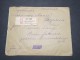 RUSSIE- Enveloppe En Recommandée Pour La France En 1923 - Aff Spectaculaire Au Verso - Lot P12281 - Lettres & Documents