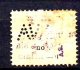 Y1084 - WESTERN AUSTRALIA , 2 D. Giallo Usato E Punctured WA - Used Stamps