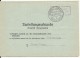 POLOGNE - 1942 - LETTRE RECEPISSE RECEPTION D´UNE LETTRE FERMEE (JUSTICE) De NEUMARKT (DIJNAJEC) - CRACOVIE - Gouvernement Général