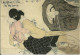 CHINE UTAMARO EON HOSHI NOM PRETRE CHINOIS MUSEE PEINTRE ASIE - Chine