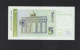 BRD 5 Mark 1991 A Serie Bankfrisch - 5 Deutsche Mark