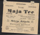 Dt. Reich Telegramm 1926 Amt Stuttgart Werbung Maja Tee - Briefe U. Dokumente