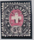 Heimat BE Neuveville 1885-01-01 Post-O Auf Telegraphen-Marke Zu# 13 - Télégraphe