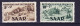 SARRE, MI 262/3, Y&T 250/1  ** MNH,( Quelques Petites Taches Noires Au Verso Du MI 262). (4A144) - Ongebruikt