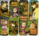 Bookmark Russia - 6 Pieces -cartoon Masha And The Bear - Marque-Pages