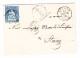 Heimat NW Beckenried + Stanz 17.11.1859 Transit Und AK-Stempel Auf Brief Aus Luzern - Storia Postale