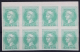 Austria: Mi Nr 43 C  MNH/**/postfrisch In 8 - Block Ferchenbauer Cat Value Approx 300 Euro RR - Nuovi