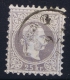 Austria: Mi Nr 40 II B Grauviolett   Gebraucht/used/obl. 1867 - Used Stamps
