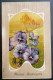 Delcampe - Cpa BEAU Lot 7 X CPA RELIEF ART NOUVEAU Litho Illustrateur VOEUX Amitie  THEME PENSEE FLEUR PENSEES +- 1910 - Verzamelingen & Kavels