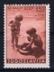 YUGOSLAVIA:   Mi Nr  376 B Perfo 11,50   MH/* Falz. Spot In The Gum - Ungebraucht