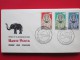 1960 Upper Volta - Tribal Masks Definitives - All 18 Values On 7 FDCs - Upper Volta (1958-1984)