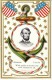 Lincoln US President, With Malice Towards None Charity Towards All, C1900s Vintage Embossed Postcard - People