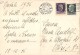 02802 "BUON NATALE" PAESAGGIO , NEVE, SLITTA CON CANI, VOLPE .   CART.  SPED. 1936 - Altri & Non Classificati