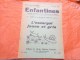 L'escargot Jaune Et Gris Collection Illustrees Par Les Enfants-cp Ecole De Garcons De Viroflay N°120  Fevrier 1947 - 6-12 Years Old