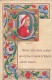 DANTE-BELLA CARTOLINA GAUFFREE-VIAGGIATA 27/10/1903-VEDI 2 SCAN - Altri & Non Classificati