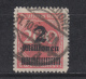 1923    MICHEL  Nº 309  B P A    -- Geprüft -- - Gebraucht