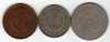 Jordanie : Lot De 3 Pièces 1949-1965 : 10 - 50 - 100 Fils - Jordanie