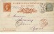 ENTIER POSTAL # CARTOLINA POSTALE # DIECI CENTIMI # 1878 # - Stamped Stationery