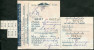 North Korea SOKAO 1956 Air Airline Passenger Ticket With 2 Coupons (Pyongyang-Changchun China) Billet D'avion Flugticket - Wereld