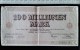 Billet, Allemagne, 100 Millionen Mark 1923 - 100 Mio. Mark