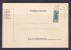 ESK -135 POST CARD WITH THE HALF STAMP CANCELLATION.. - Briefe U. Dokumente