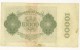 Allemagne GERMANY REICHSBANKNOTE Billet 10000 MARK 1922 # D.00931935 - GERMANIA - 10.000 Mark