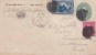 USA 1894 - 2 C Ganzsache + 2 F.Zusatzfrankierung Gel.1894 V. NY N. Netherlands - Briefe U. Dokumente