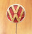 VOLKSWAGEN VW (Serbia) Yugoslavia OLD PIN BADGE - Volkswagen