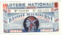 Billet De Loterie Nationale 1939 - Banque De La Bourse - Marseille - Billets De Loterie