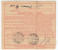 Yugoslavia Kingdom 1939 Sprovodni List - Parcel Card Ljubljana - Medvode B151120 - Covers & Documents