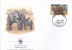 Uganda 1991 WWF Elephants Four FDC (G79-10) - Eléphants