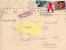1994 - Lettre (240x165) Des USA Pour Toulon - Retour à L'envoyeur - Timbres De Elvis Presley, Harriet Kimby Et AIDS - Postal History