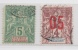 ANJOUAN N° 4 ET 21 (YT) TYPE GROUPE VOIR PHOTOS R/V - Used Stamps