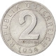 Monnaie, Autriche, 2 Groschen, 1954, SPL, Aluminium, KM:2876 - Autriche