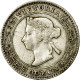 Monnaie, Ceylon, Victoria, 10 Cents, 1892, TTB, Argent, KM:94 - Sri Lanka