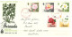 (900)  Bermuda FDC Cover - 1989 Flowers - Bermuda