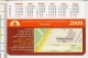 Pocket Calendars Russia, 2009 - Gift - Massage - Chinese Club - Advertising - Tamaño Pequeño : 2001-...