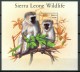 2002 Sierra Leone "Sierra Leone Wildlife" Animali Animals Animaux Set 2 Block MNH** Sc86 - Sierra Leone (1961-...)