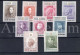 Delcampe - Lot Van 63 Postzegels / Royalty / Belgique / Belgium / Famille Royale / Dynastie / Koningshuis - Collezioni