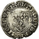 Monnaie, France, Blanc Guénar, Paris, TTB, Billon, Duplessy:337a - 1380-1422 Charles VI Le Fol