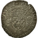 Monnaie, France, Douzain Aux Croissants, 1557, Poitiers, TTB+, Billon - 1547-1559 Henry II