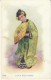 Asian Stereotype, 'Little Miss Teasing' Beautiful Woman, Romance, C1900s Vintage Postcard - Asien