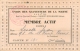 Carte De Membre Actif Union Des Sauveteurs De La Marne, 1934 - Non Classés