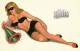 Delcampe - Beautifl Pin-up Girl Calender 1950 - Complete Set Of 12 Postcards - Otros & Sin Clasificación