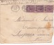 1928 LETTRE. STAITS SETTLEMENTS. SINGAPORE.  POUR LA  FRANCE. PÂTISSIER A BORD St JACQUES CHARGEURS RÉUNIS SAIGON / 7038 - Straits Settlements