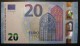 20 EURO S004B4 Draghi Italy Serie SC Perfect  UNC - 20 Euro