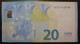 20 EURO S004B4 Draghi Italy Serie SC Perfect  UNC - 20 Euro